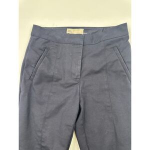 Tory Burch Dress Pants Smart Casual Modern Luxury Pants Sz 0 Ankle Pant Navy